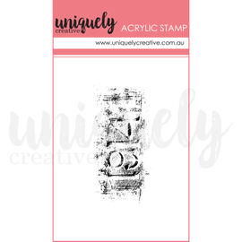 Uniquely Creative - Willow & Grace - Mini Acrylic Stamp - Vintage Numbers