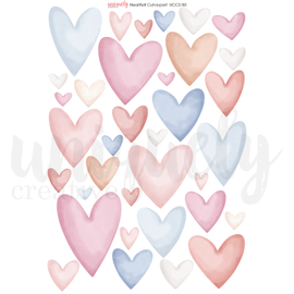 Uniquely Creative - Heartfelt - A4 Cut-A-Part Sheet