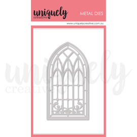 Uniquely Creative - Vintage Walls - Arched Window Die