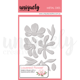 Uniquely Creative - Vintage Walls - Layered Flower Die (8pc)