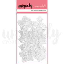 Uniquely Creative - Lace Embellishments - Enchanting Lace Pieces (15pk)