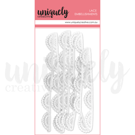 Uniquely Creative - Lace Embellishments - Bunting Lace (90cm)