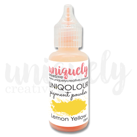 Uniquely Creative - Uniqolour - Pigment Powder - Lemon Yellow