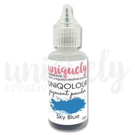 Uniquely Creative - Uniqolour - Pigment Powder - Sky Blue