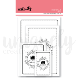 Uniquely Creative - Photo Mats - Mixed (16pk)