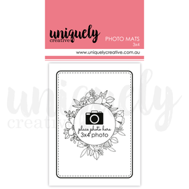 Uniquely Creative - Photo Mats - 3x4 Inches (20pk)