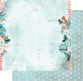 Uniquely Creative - Merry and Bright - 12x12 Pattern Paper "Santa's Workshop"