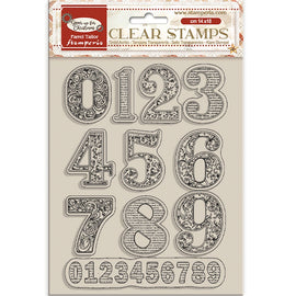 Stamperia - Gear Up For Christmas - Acrylic Stamp 14x18cm "Numbers"