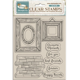 Stamperia - Alterego - Acrylic Stamp 14x18cm "Frames"