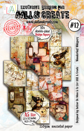 AALL & Create - A5 Design Paper #12 - Wanderlust Whispers