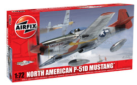 Airfix - Model Kit - North American P-51D Mustang 1:72 (Skill Level 1)