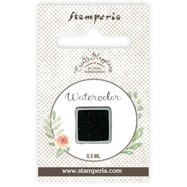 Stamperia - Create Happiness - Watercolour Refill - Black (0.5ml)