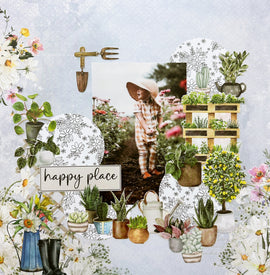 Happy Place Layout By Lisa Ryder