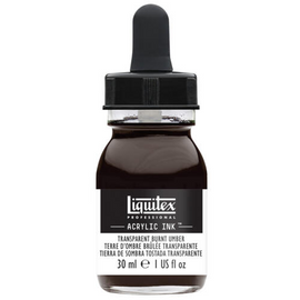 Liquitex - Acrylic Ink - Transparent Burnt Umber (30ml)