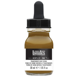 Liquitex - Acrylic Ink - Transparent Raw Sienna (30ml)