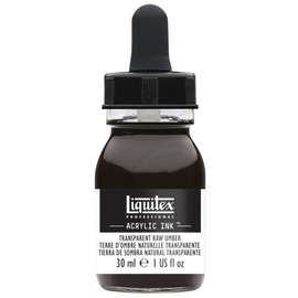 Liquitex - Acrylic Ink - Transparent Raw Umber (30ml)