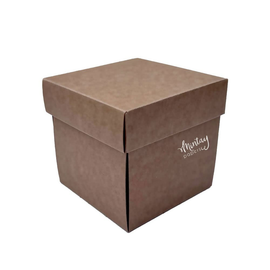 Mintay Basics - Exploding Box Base - Kraft (5pcs)