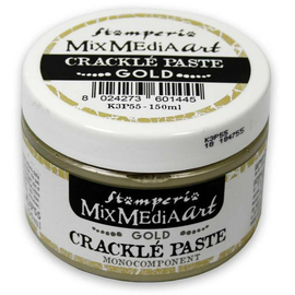 Stamperia - Mix Media Art - Crackle Paste Gold