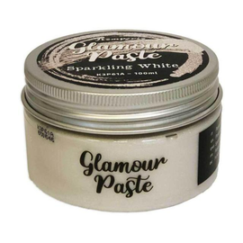 Stamperia - Glamour Paste - Sparkling White (100ml)