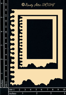 Dusty Attic - Frame - Torn Notebook