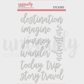 Uniquely Creative - Title Stickers - Adventure