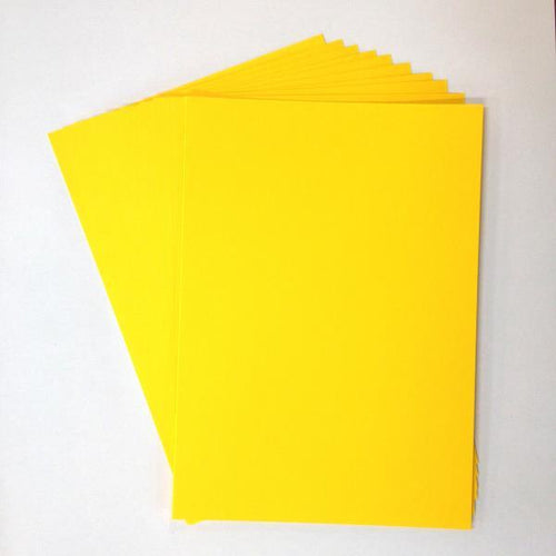 Yellow Cardstock Paper  Bright Yellow Cardstock